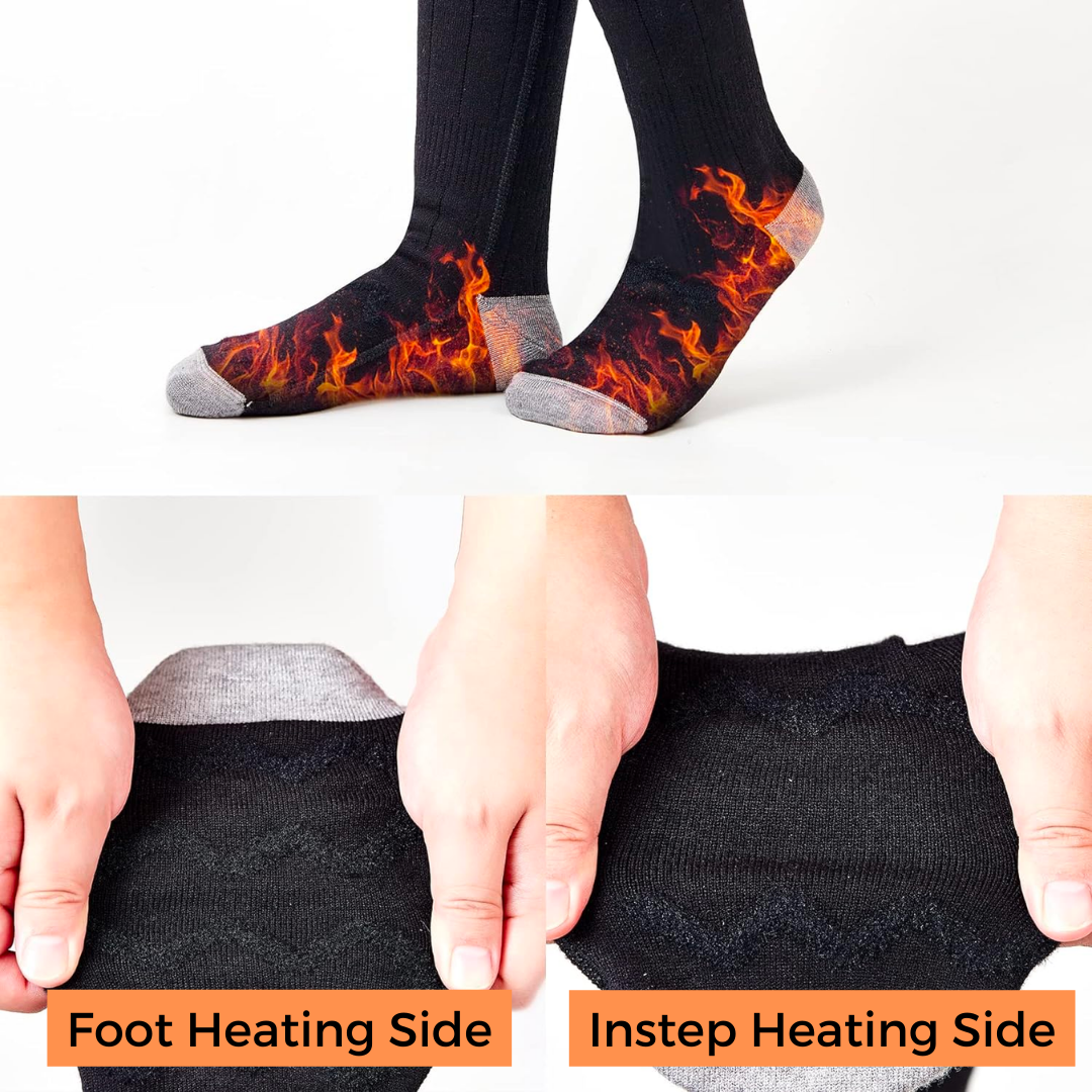 Osmo Beheizbare Socken 2.0