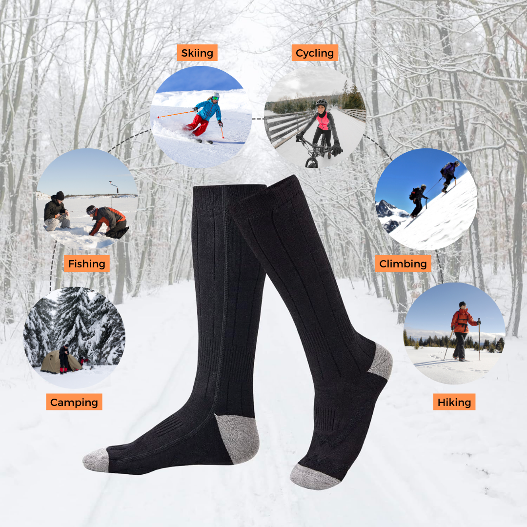 Osmo Beheizbare Socken 2.0